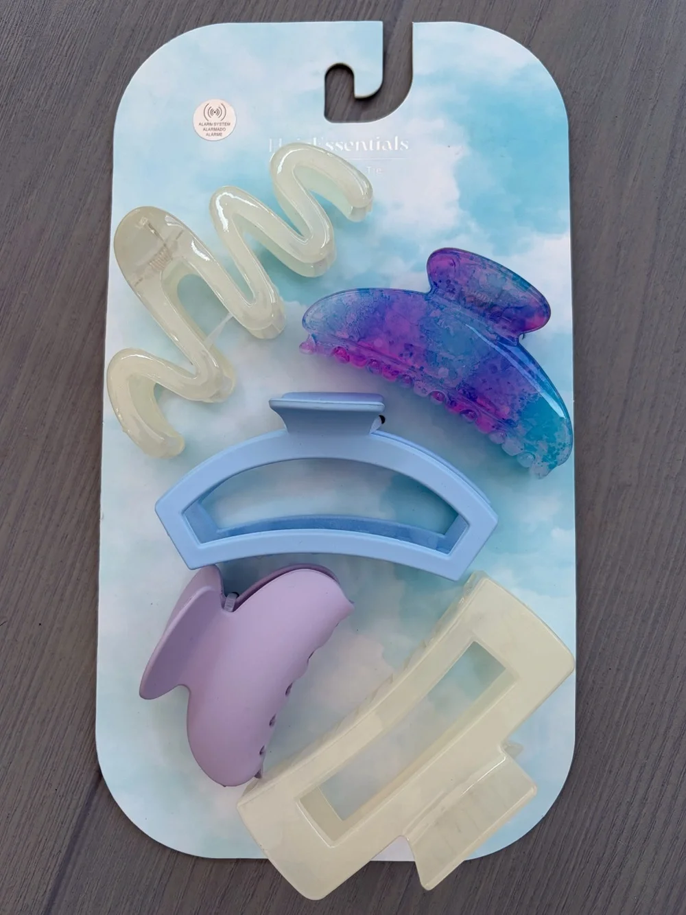 New Large Hair Claw Clips Assorted Pastel & Neutral 10 Pack Set - Multi-Color 💕🌴